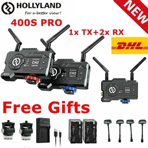 Hollyland Mars 400S PRO 400FT 4K Wireless HD <strong>Video</strong> Transmission <strong>System</strong> SDI/HD-MI <strong>Input</strong> <strong>Output</strong> <strong>Video</strong> Transmitter Receiver Kit - Product Image 2