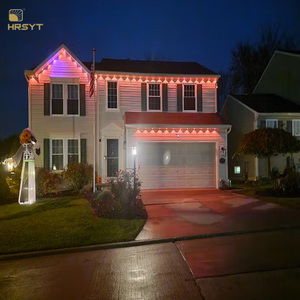 HRSYT profilo in alluminio per esterni luce puntiforme RGB permanente con luce di controllo remoto del programma luce natalizia a LED Pixel - Product Image 4