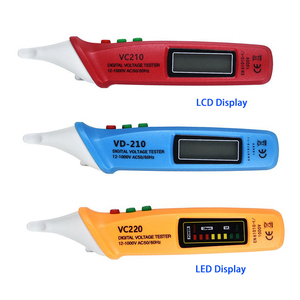 Alarma de voltaje de inducción sin contacto, alarma de luz, detección de circuito doméstico, probador de Sensor de pluma eléctrica - Product Image 2