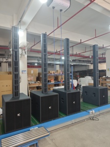 Nuevo sistema activo de columna 1600W RMS 6400W PEAK Sound Studio Speaker para escenarios teatros discotecas escenario evento - Product Image 3