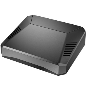 Raspberry Pi 4-го поколения алюминиевый сплав Интеллектуальный вентилятор модуль питания программирования Linux мини-ПК металлический корпус