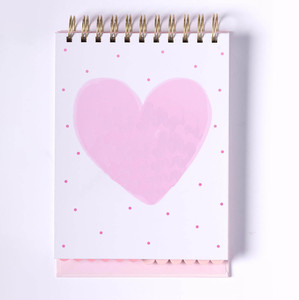 Logotipo personalizado de fábrica Mini diario Cuaderno de bolsillo de hojas sueltas Bloc de notas en espiral pequeño