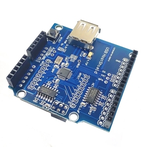 <strong>USB</strong> <strong>Host</strong> Shield 2.0 for <strong>Arduino</strong> UNO MEGA ADK Compatible for Android ADK DIY Electronic Module Board