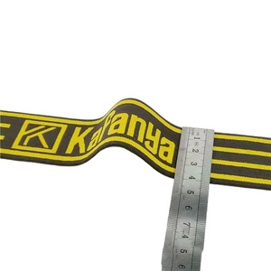 GINYI工厂批发140颜色定制2.5厘米4厘米松紧带平角松紧带提花 - Product Image 6