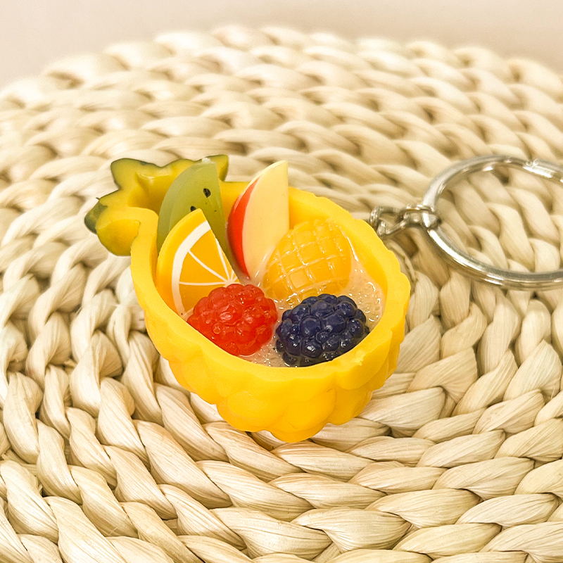 Pineapple keychain