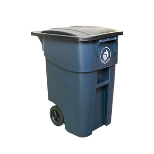 Fábrica al por mayor 200L HDPE Street contenedor de basura 53 galones cubos de basura al aire libre con tapa para la gestión de basura - Product Image 1