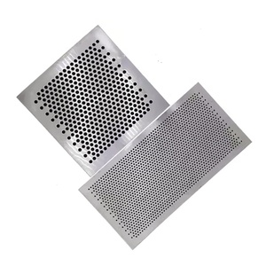 Maglia di punzonatura in acciaio inossidabile con fori fini-adatta per la filtrazione di precisione nei laboratori farmaceutici - Product Image 1