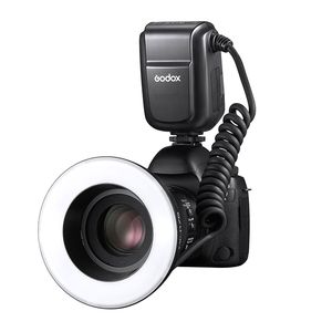 Godox MF-R76-N环76 5000K微距发光二极管环形灯微距闪光灯适用于DSLR佳能索尼尼康相机
