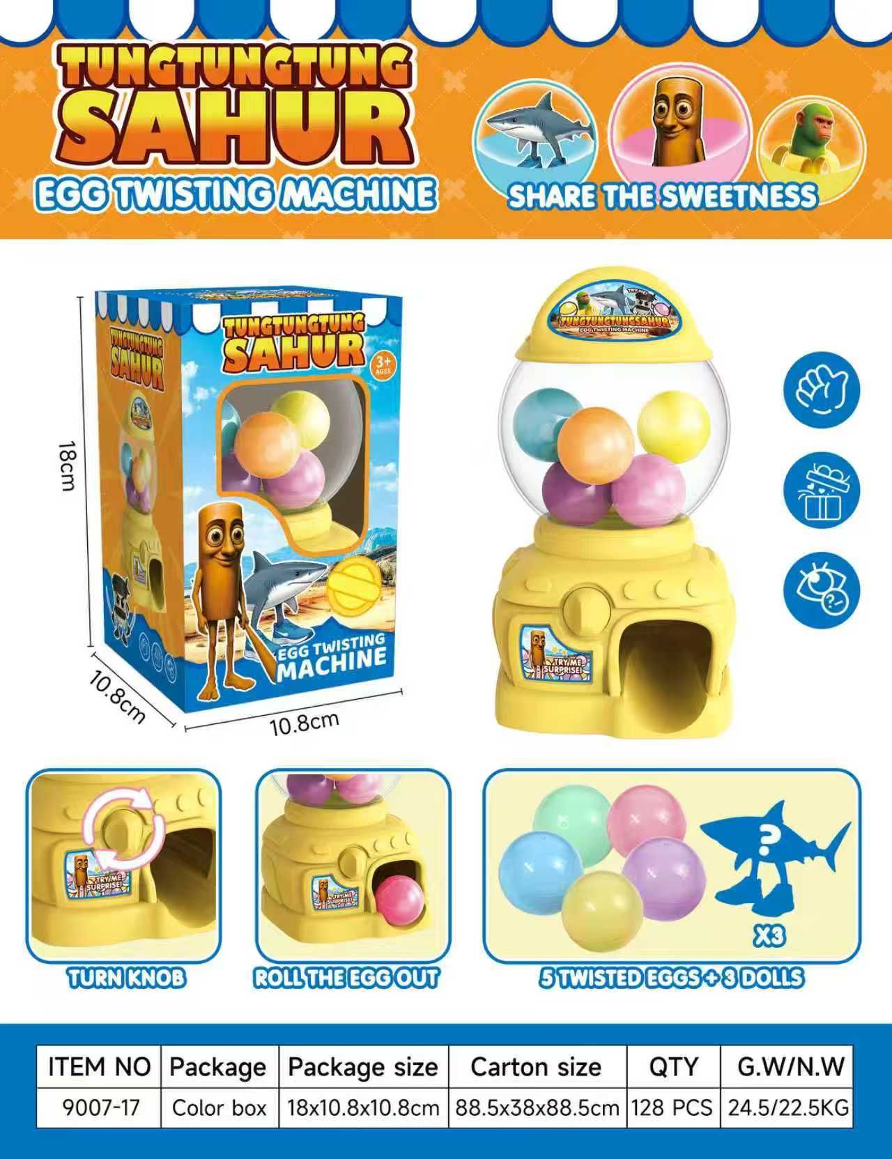 9007-16-machine à bonbons Shan Hai Jing