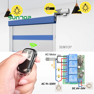 4CH DC 24V <span class=keywords><strong>RF</strong></span> Drahtlose Universal fernbedienung 433mhz Learning <span class=keywords><strong>Receiver</strong></span> Modul für Licht und Garagentor AG-C402