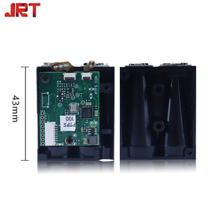 100Hz Industrial 100M Módulo de sensor de distancia láser TOF Sensor de distancia Sensor 20m de distancia del vehículo para la medida de monitoreo