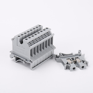 Tipo de tornillo Precio de fábrica Botón pulsador rápido Abrazadera de extremo de contacto Bloque de terminales Conector Bloques de terminales - Product Image 1