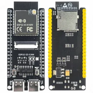 บอร์ดพัฒนา S3 ESP32มีโมดูล Wi-Fi 2.4G สำหรับโมดูลกล้อง OV2640แฟลช ESP32 8MB PSRAM 16MB S3 N16R8 CAM Type-C