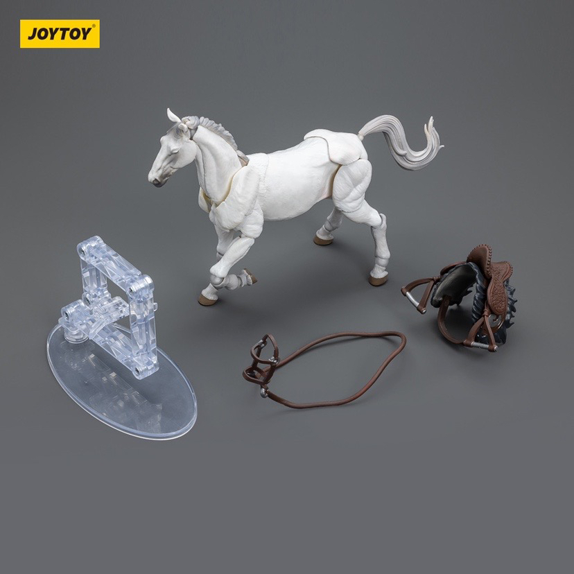 Caballo de guerra blanco