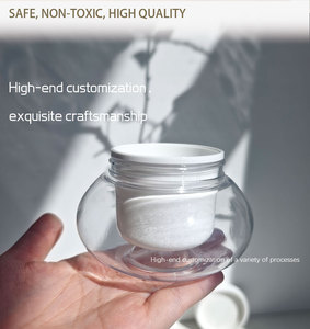 An Toàn Nhựa Sang Trọng Kem <span class=keywords><strong>Jar</strong></span> 250Ml 100Ml 200Ml Mỹ Phẩm <span class=keywords><strong>Container</strong></span> Kem <span class=keywords><strong>Jar</strong></span> 300Ml PP Pet Nhựa Kem <span class=keywords><strong>Jar</strong></span> - Product Image 3