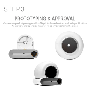 กล่องทรายแมวแบบปรับแต่งได้อัตโนมัติผลิตภัณฑ์สัตว์เลี้ยงอัจฉริยะ - Product Image 3