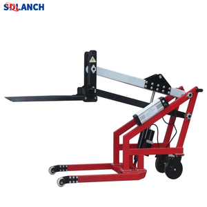 Carrello elevatore idraulico elettrico con braccio curvo carico e scarico piccolo veicolo flessibile di sollevamento e movimentazione - Product Image 3