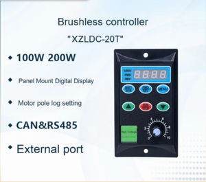AC 220V Digital Display Brushless Driver <strong>Controller</strong> 100W/200W Motor for Can/Rs485 Hall <strong>High</strong> Voltage Motor <strong>Controllers</strong> - Product Image 6