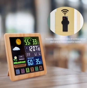 Digital LCD Table Clock <strong>Forecast</strong> Hygrometer Weather Station Alarm Clock Weather Station Digital Clock <strong>Forecast</strong> Weather <strong>Forecast</strong> - Product Image 4