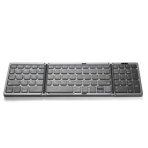 热销三折无线蓝牙键盘通用平板笔记本和多系统剪刀兼容性 - Product Image 3