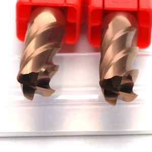 55HRC 4-edge tungsten çelik alaşım yuvarlak burun freze kesicisi boğa burun kesici R0.1 0.2 0.3 0.5 1 1.5 2 3 - Product Image 2