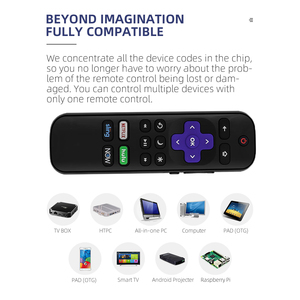 OEM RC280 Universal-TV-Fernbedienung, geeignet für LED-High-Definition-Smart-TV, mit Netflix HBO Sling Key-Tasten kombination