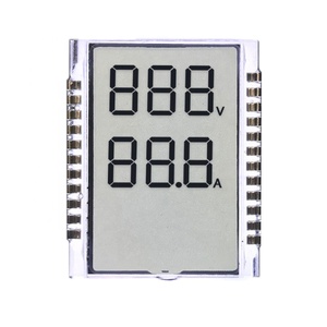 4 Digits 7 Segment LCD Display Customized LCD Display