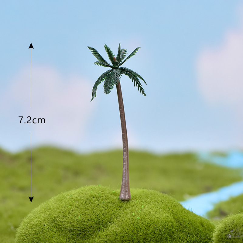 1 cocotero en miniatura