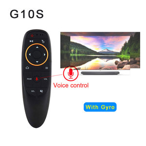 G10 Ses Uzaktan Kumanda 2.4G Kablosuz Hava Fare Mikrofon Jiroskop IR Öğrenme android tv kutusu T9 H96 Max X96 mini - Product Image 2