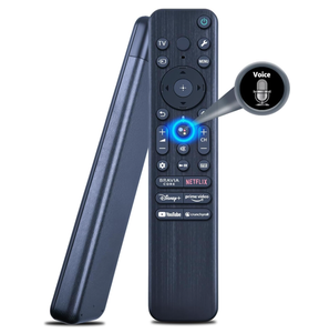 Toptan RMF-TX810U Sony akıllı TV için 2023 ses uzaktan kumanda plastik haddeleme ve çoğu model için sabit kod - Product Image 1