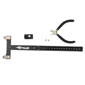 Juego de accesorios para arco recurvo de caza, con regla en T para descanso de flecha, hebilla de cadena de lazo, alicates, herramienta de Nock de bucle D - Product Image 3