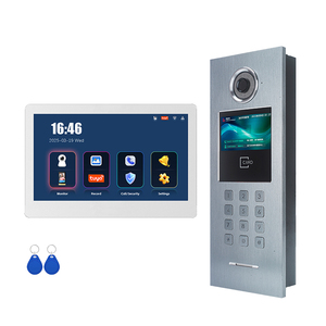 El más nuevo portero automático Tuya sistema de intercomunicación de vídeo inteligente Pantalla de 7 pulgadas WIFI Video puerta teléfono intercomunicador Cámara timbre