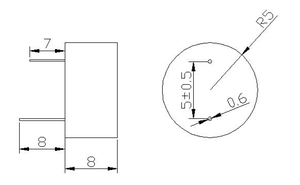 10mm 40kHz wasserdichter Ultraschalls ensor (Sender und Empfänger) zur Erkennung von Robotik hindernissen - Product Image 6