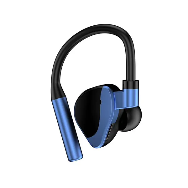 Écouteurs à crochet simple Écouteurs stéréo Écouteurs sans fil Écouteurs mains libres Écouteurs de sport avec microphone