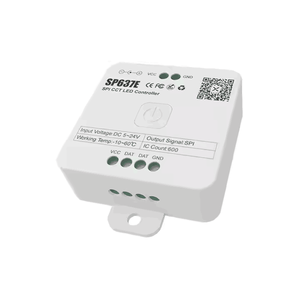 Controlador LED de píxeles FCOB SPI de 5V-24V, WS2814, RGBW, WS2812B, tira de luz RGB, Bluetooth, música, IOS, Android, 2,4G - Product Image 1