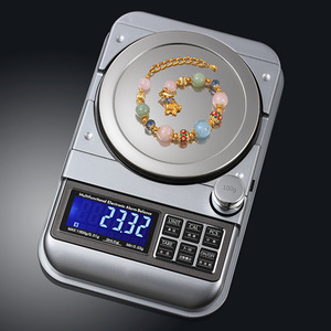 JS80 800g 0,01g фиксированная балансировальная цифровая бижутерия весы с функцией подсчета/предупреждения/отключения питания - Product Image 4