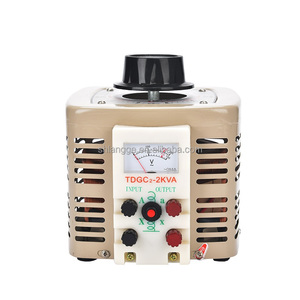 TDGC2-2KVA einphasiger einstellbarer Variac-Transformator 0-300V Ausgang mit 220V Eingang 2KW variabler toroidaler Stabilisator - Product Image 1