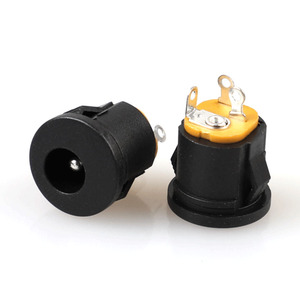 電源ジャックプラグアダプター3ピンコネクタDc-022 5.5mmソケットDc - Product Image 1
