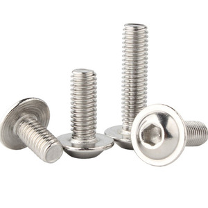 Sujetadores M2 M4 Cabezal de botón de brida galvanizada Sujetador de panel de estilo hexagonal con tornillo de máquina de arandela - Product Image 5