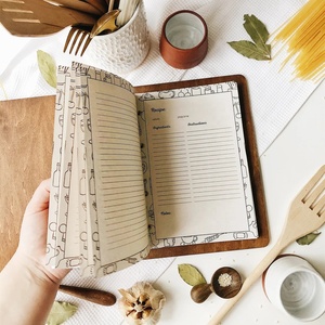 Деревянная записная книжка для рецептов - Product Image 3