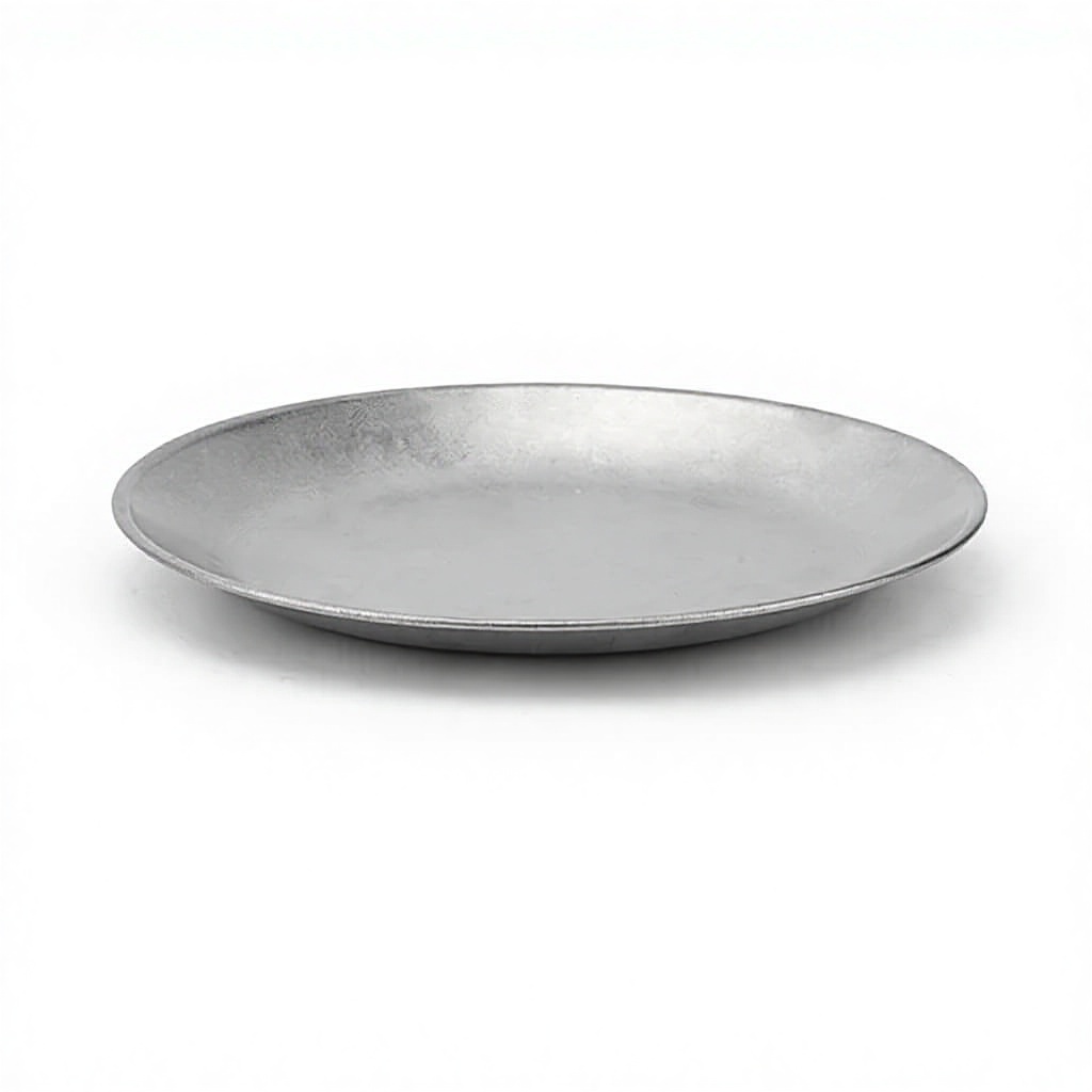 silver plate B