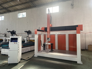 Shandong Powertech 3d 4 <strong>Axis</strong> High <strong>Z</strong> <strong>Axis</strong> 1600mm Woodworking <strong>Cnc</strong> Router Machine With Rotary - Product Image 2