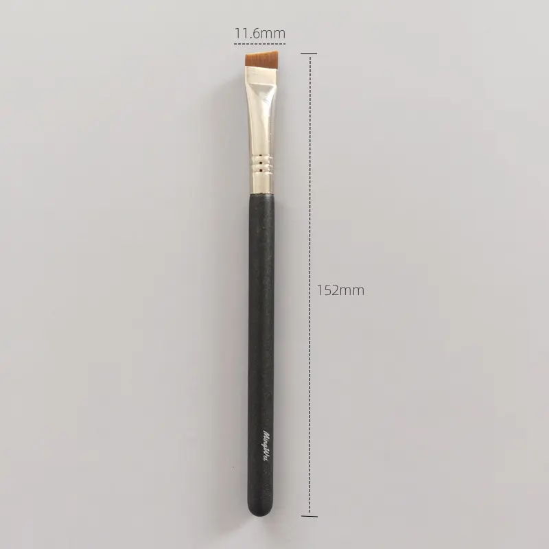 The Knight Series Angled eyebrow brush Private Label Synthetic Hair Makeup Brush beauty tool