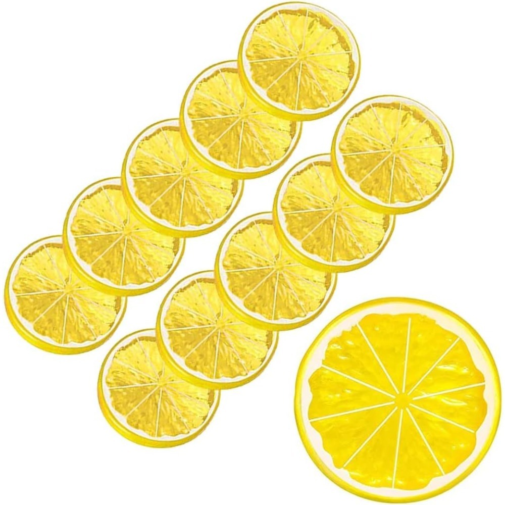 Tranche de citron Jaune