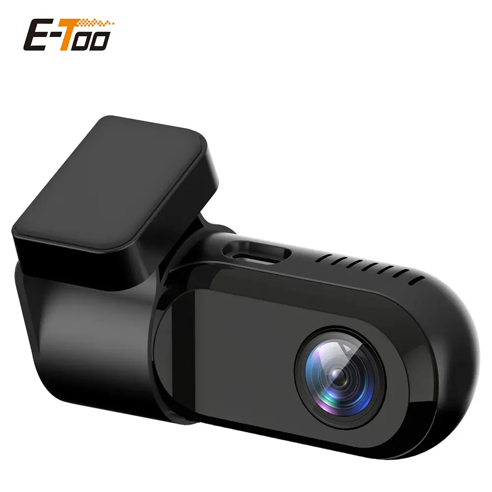 E-Too E19 1080P Mini HD Dashcam 360 graus USB caixa preta gravador de carro DVR câmera carro Adas Dash Cam painel câmera para carro