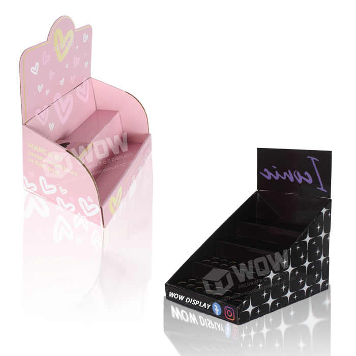 Fsdu Cdu纸板柜台展示架PDQ展示盒纸箱小柜台桌面展示架