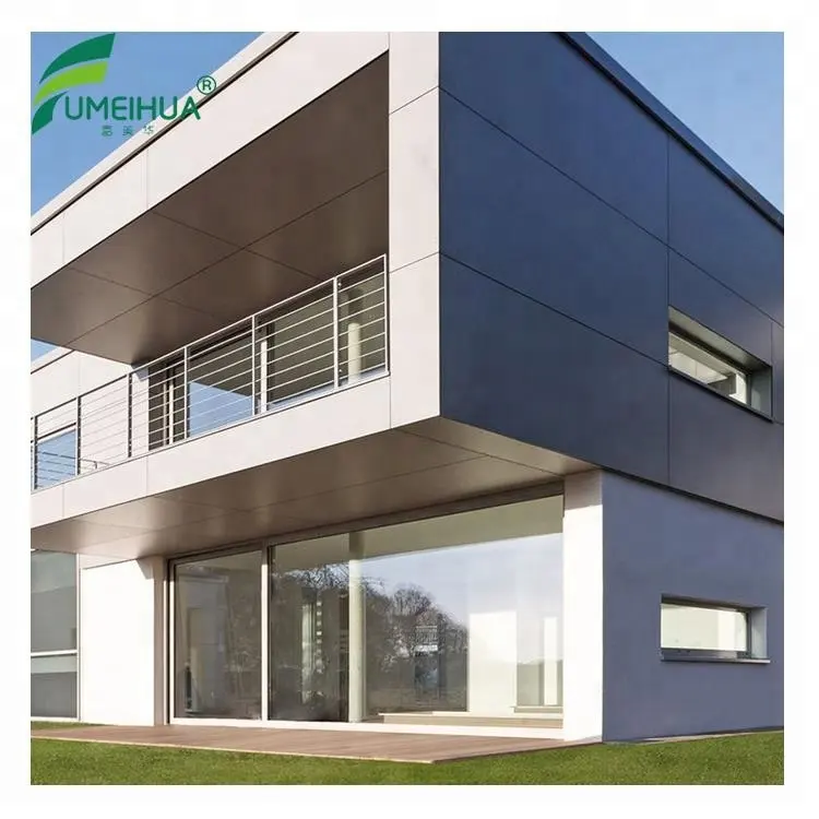 FMH hpl panel de pared fachada hpl laminado panel de pared exterior/hpl china