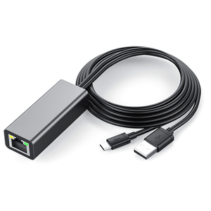 以太网适配器USB 2.0至RJ45微型USB网卡，适用于谷歌Chromecast 2超音频电视棒 - Product Image 3