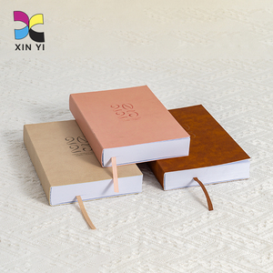 2026 planificador personalizado cubierta de cuero diario Agenda impresión cuaderno vegano suave con logotipo de Deboss en relieve - Product Image 3