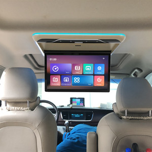 11 <strong>12</strong> 13.3 14 15.6 17.3 19 22&quot; Wide LCDScreen Roof Mount Flip Down Car Android Monitor Bus Stereo MP5 Player Overhead Ceiling TV - Product Image 1